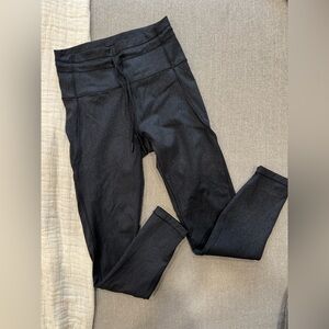 Zyia Active Black High-Waisted Leggings Women’s XS Jogger‎ Fit